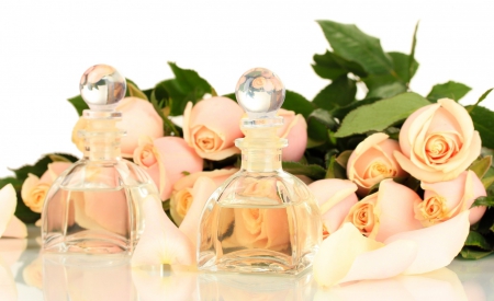 * Rose perfume * - feminine, roses, fragrance, sweet, perfume, flowers