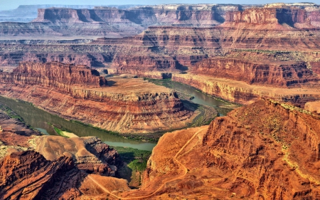 Dead Horse - arizona, grand cannyon, Dead Horse, dessert, art, wallpaper