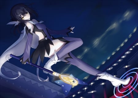 Miyu Edelfelt - fate, girl, game, kaleid, wand, anime, night, magician