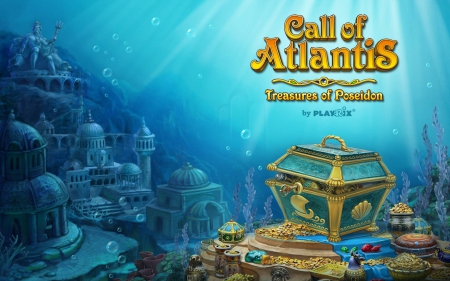 Call of Atlantis Treasures of Poseidon01 - match 3, hidden object, cool, video games, fun, puzzle