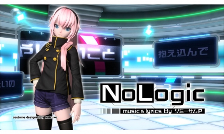 Megurine Luka-No Logic - no logic, 03, hatsuko, vocaloid, megurine luka, project diva arcade, cute, project diva