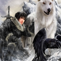 Jon Snow & Ghost