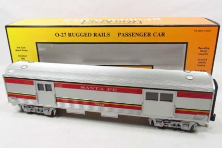 Santa Fe O-27 passenger car #3556 hobby - hobby, train, fun, railroad