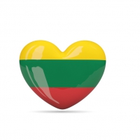 Lithuania heart