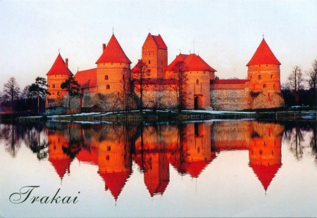 Trakai castle - lietuva, Lithuania, trakai castlle, old, trakai, travel, castle