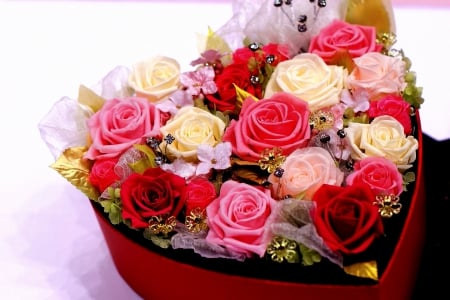 â™¥ HAPPY VALENTINE'S DAY â™¥ - love, valentine, roses, heart