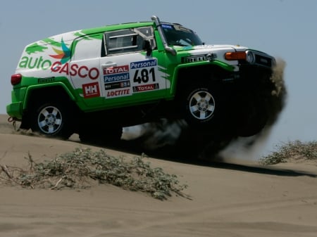 Toyota FJ Cruiser - offroad, 4x4, rally, thrill