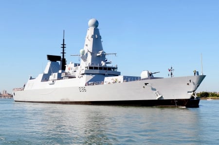 HMS Defender D36 - Royal, Royal navy, Defender, HMS, navy, Warship, Destroyer, Sea