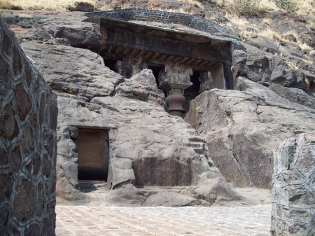 BEDSA-Buddhist Caves in Maharashtra - old buddhist monuments, buddhism, caves, buddhism in india, buddha, leni, monuments