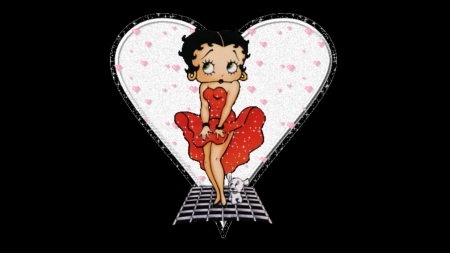 Betty Boop - betty boop, cute, pretty, cartoon