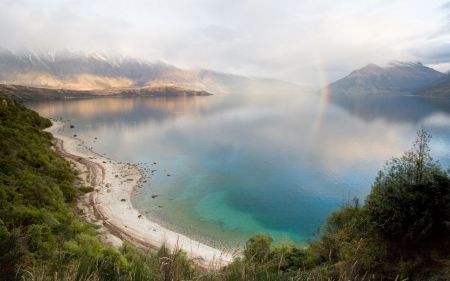 Faint Rainbow, Queenstown, New Zealand