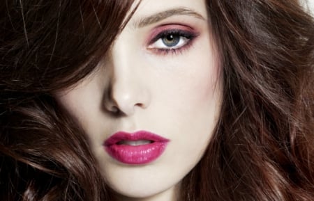 Ashley Greene - face, ashley greene, make-up, pink, beauty, actress, girl, woman