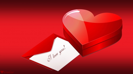 â™¥ Valentines Day â™¥ - valentines day, letter, gift, heart