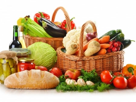 Vegetables - healthy, vegetables, delicious, bread, food, photo photography