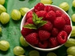 Raspberries and Gooseberries