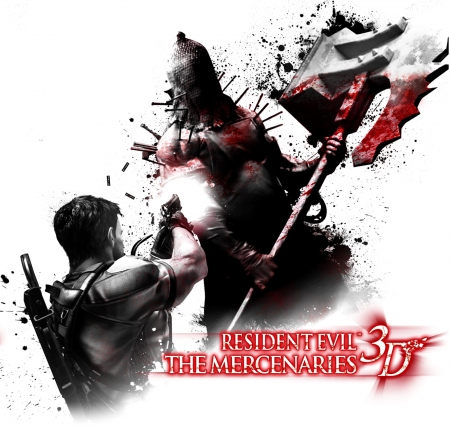 Resident Evil the Mercenaries 3D - chris redfield, zombies, mercenaries, 3d