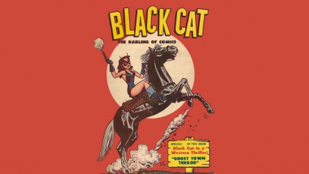 Blackcat - women, Vlack, hero, cat