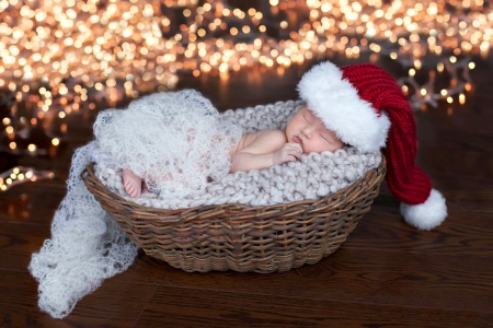 â™¥ - bokeh, love, xmas, pure love, magic christmas, child, christmas, baby, merry christmas, newborn