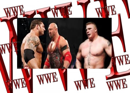 WWE RAW - THREE, BOYS, WWE, BAD