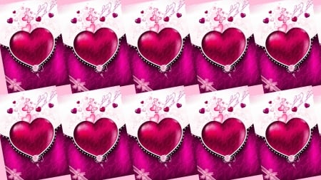 love with love - maroon, love, hearts, other