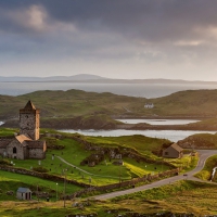 beautiful st. clements church in scotland