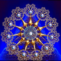 Golden Star Ring _mandala