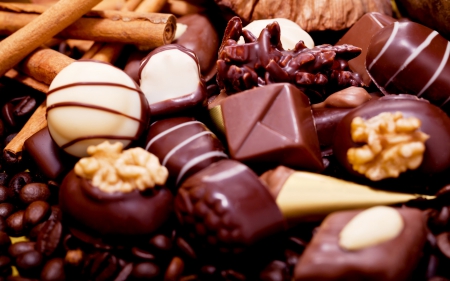 Chocolate - sweets, candy, brown, chocolates, food, chocolate