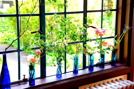 WELCOME SPRING! - nature, decoration, window, spring