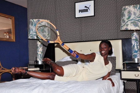 Aissa Maiga - people, fun, actress, celebrity, tennis player