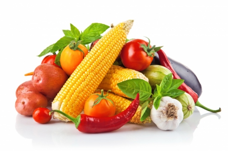 Vegetables - healthy, photography, corn, vegetables, food, photo