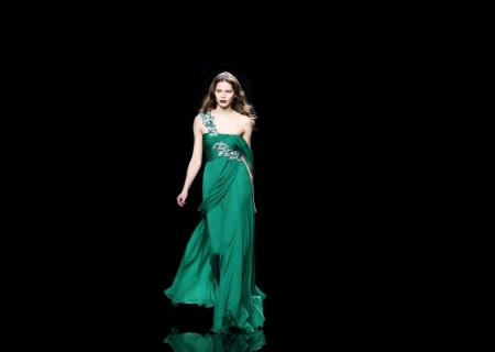 Beautiful Eve Dress - eve dress, beautiful eve dress, beautiful, green, green dress, eve, model, dress