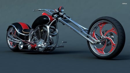 custom-harley - harley, chopper, motorcycle, bike