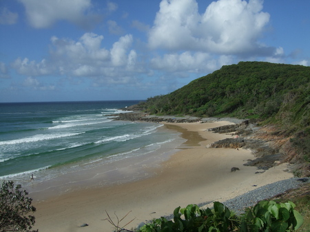 Noosa Beach Nationalpark - queensland, nationalpark, dual monitor, xxl, australia, dual sreen, laguna, noosa beach