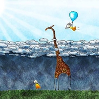 Above the clouds