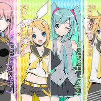 miku kagamine len kagamine rin kaito kamui gakupo megurine luka meiko vocaloid