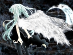 Anime Angel in the Night