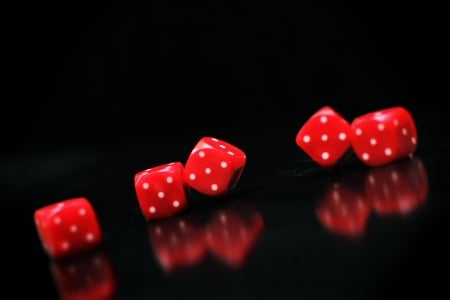 âœ¦ - cubes, background, red and black, abstract