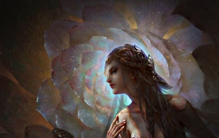 Zodiac ~ Virgo - virgo, fantasy, hgjart, woman, girl, guangjian huang, art, zodiac