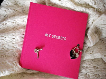 My Secrets - paper, diary, letters, words