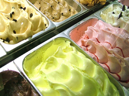 Ice Cream - ice cream, sweet, food, colours