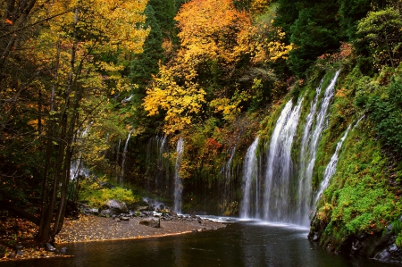 Mossbrae Falls California