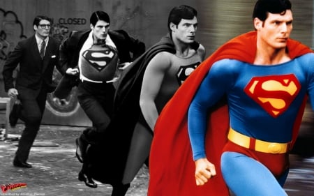 Superman - kent, movie, superman, run