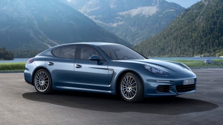 Porsche_Panamera_Turbo_S_2014 - sports, turbo s, porsche, transport, cars, panamera