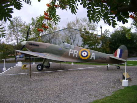 spitfire - aircraft, spitfire, old, museum