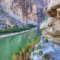 Flowing Into the Canyon