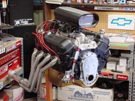 Chevy Big Block 475 CI - power, ride, thrill, engine