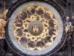 The Prague Astronomical Clock in Old Town