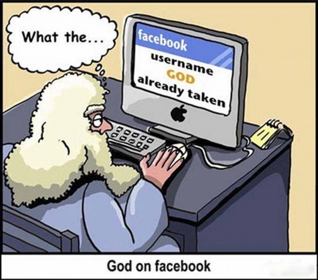 GOD - god, facebook, humor, funny