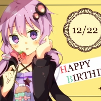 Happy Birthday Yuzuki Yukari!!