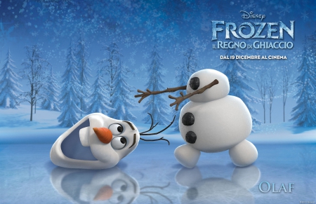 Olaf the snow man - olaf, snow, fozen, diseny